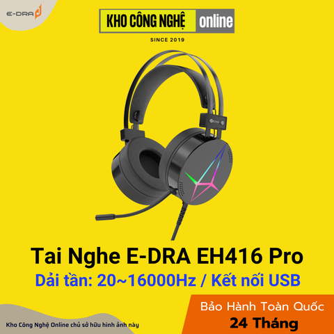 Tai Nghe EDRA EH416 PRO - Đen