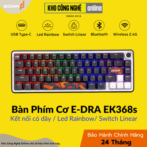 Bàn Phím Cơ EDRA EK368S