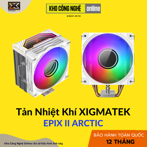 Tản nhiệt khí CPU XIGMATEK EPIX II ARCTIC