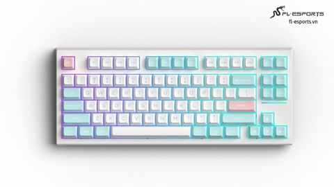 FL750 - Bàn phím cơ FL-Esports FL750 Marshmallow / Polar Night / White Ovilian / Metal Heart
