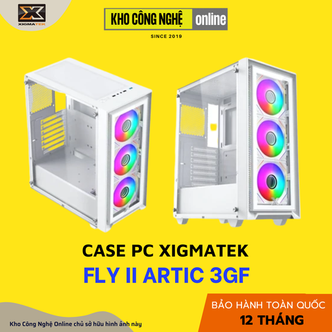 Vỏ Case Xigmatek FLY II ARCTIC 3GF