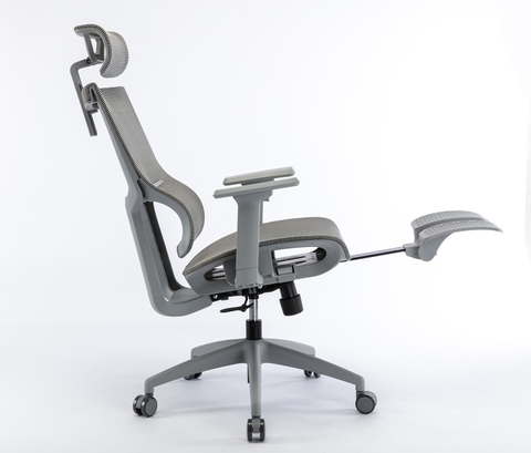 Ghế công thái học ergonomic WARRIOR Hero series – WEC504 Gray