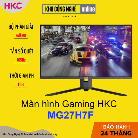 Màn Hình Phẳng Gaming HKC MG27H7F Fast IPS 165Hz (Hàng Chính Hãng)