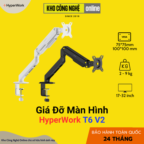 Giá Treo / ARM màn hình Human Motion / Hyperwork T6 V2