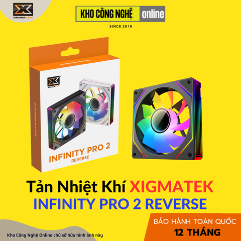 Quạt Tản Nhiệt XIGMATEK INFINITY PRO 2 REVERSE
