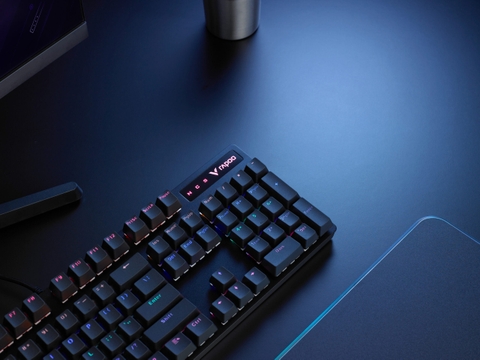 Bàn Phím Cơ Gaming Rapoo V500PRO MULTI MODE - Switch Black