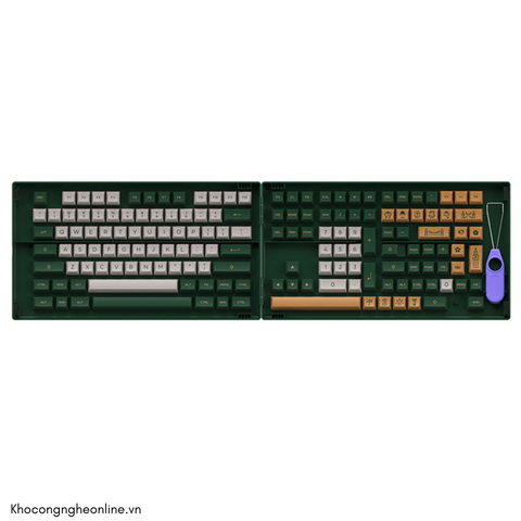 Keycap AKKO World Tour London (PBT Double-Shot/ ASA profile/ 198 nút)