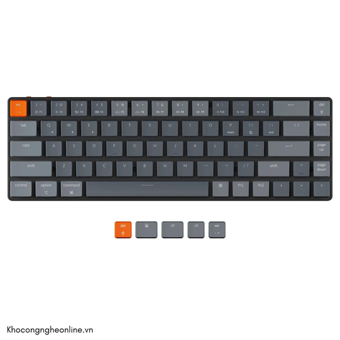 Bàn phím cơ không dây Keychron K7 (Hàng chính hãng)