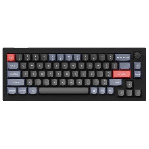 Bàn phím cơ Keychron V2 có núm Custom QMK (Hàng Chính Hãng)