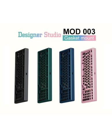 Kit AKKO MOD003 (Hotswap 5 pin / RGB / Foam tiêu âm / Foam đáy / Gasket Mount)