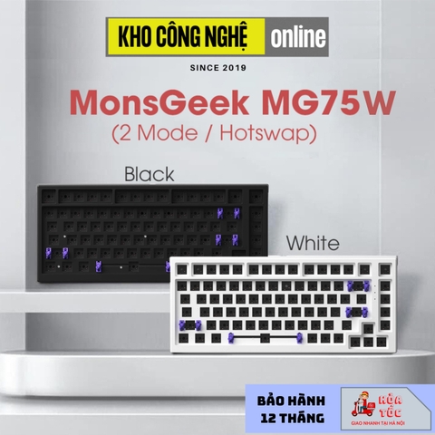 Kit bàn phím cơ MonsGeek MG75W (Dual Mode / Hotswap 5 pin)