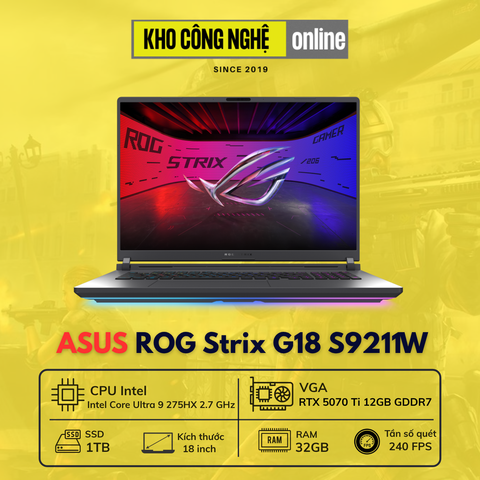 Laptop Gaming ASUS ROG Strix G18 G815LR S9211W