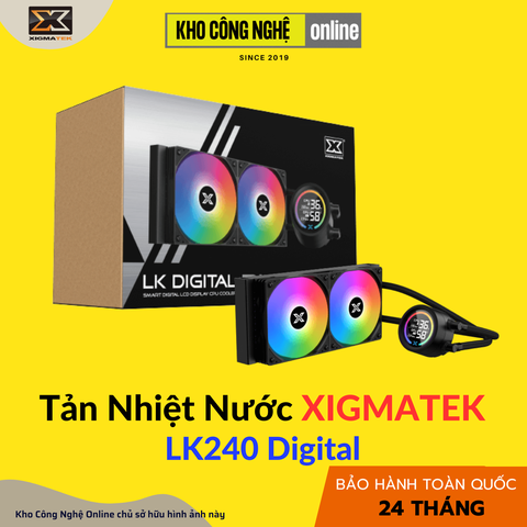 TẢN NHIỆT NƯỚC AIO XIGMATEK LK 240 Digital