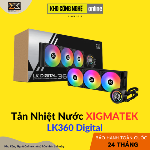 TẢN NHIỆT NƯỚC AIO XIGMATEK LK 360 Digital