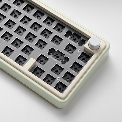 KIT LMK67 - KIT Bàn phím cơ LMK67 RGB mạch xuôi kết nối 3 chế độ (Nhôm CNC, Gasket Mount, QMK/VIA)