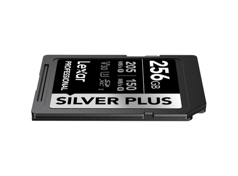 Thẻ nhớ SDXC Lexar Professional Silver Plus Microsdxc UHS-I 256GB 205MB/s READ