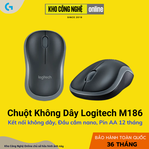 Chuột Không Dây Logitech M186