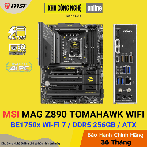 Mainboard MSI MAG Z890 TOMAHAWK WIFI