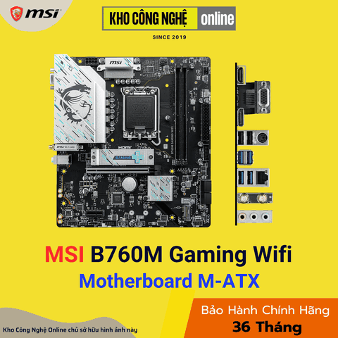 Mainboard MSI B760M GAMING PLUS WIFI DDR5