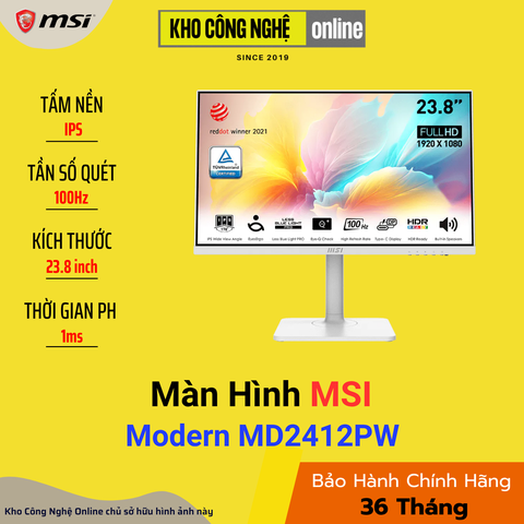 Màn hình Đồ hoạ MSI Modern MD2412PW
