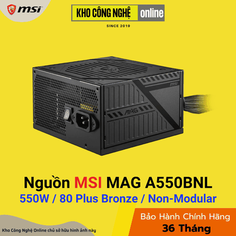 Nguồn MSI MAG A550BNL