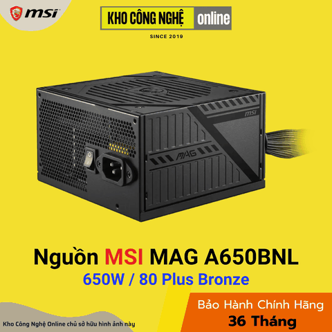 Nguồn MSI MAG A650BNL