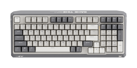 Bàn Phím Rapoo V750PRO Brown Grey Beige - Switch Blue