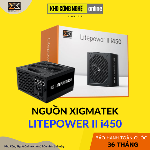 NGUỒN XIGMATEK LITEPOWER II i450