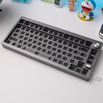KIT LMK81 - KIT Bàn phím cơ LMK81 RGB mạch xuôi kết nối 3 chế độ (Nhôm CNC, Gasket Mount)