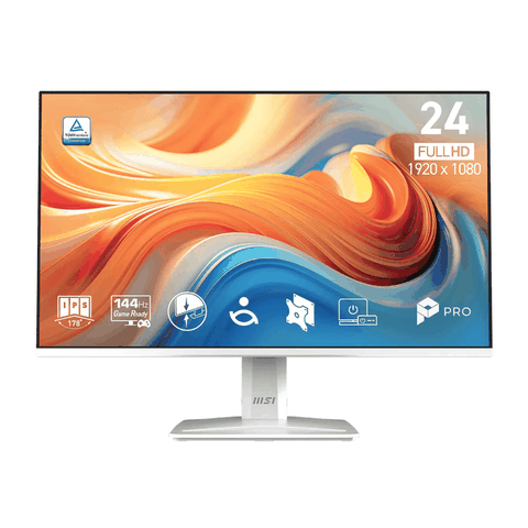 Màn hình Văn phòng MSI PRO MP243W E14 Trắng