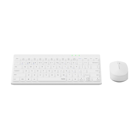 Bộ phím chuột không dây Rapoo 8000GT - Trắng