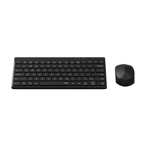 Bộ phím chuột không dây Rapoo 8000GT - Đen