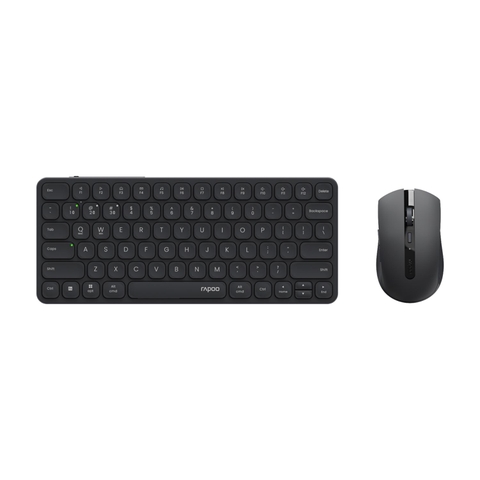 Bộ Bàn Phím Chuột Không Dây Rapoo 9050S - Đen