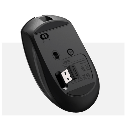 Bộ Bàn Phím Chuột Không Dây Rapoo 9050S - Đen