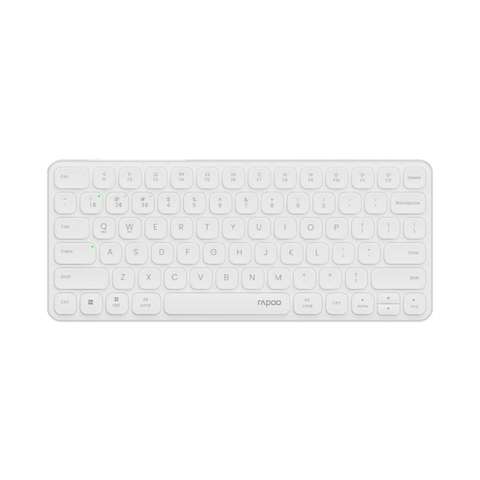 Bàn Phím Không Dây Rapoo E9050L - Trắng