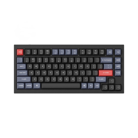 Bàn phím cơ Keychron Q1 - custom hỗ trợ QMK 75%  (QMK / Gasket Mount / Hotswap / RGB)