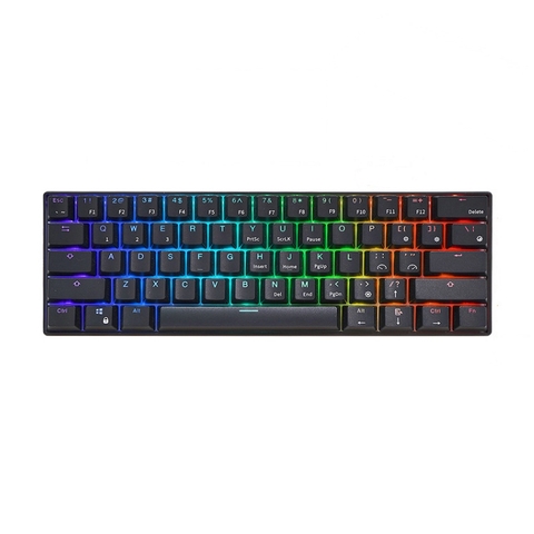Bàn Phím Royal Kludge RK61 RGB kết nối 3 chế độ (Bluetooth - 2.4G - Dây type C)