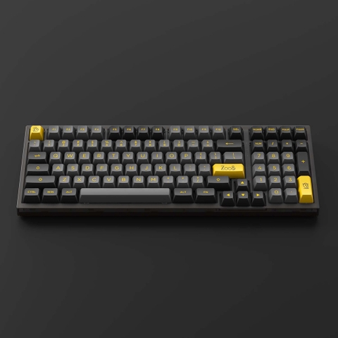 Bàn phím cơ AKKO PC98B Plus Black Gold (Multi-modes / Hotswap / RGB / Top mount) - Hàng Chính Hãng