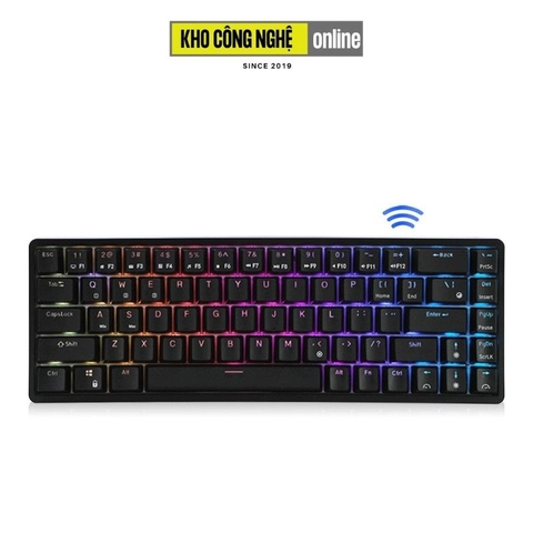 Bàn phím Royal Kludge RK G68 RGB Bluetooth 5.0 và Wireless 2.4G (HOTSWAP)