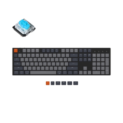 Bàn phím cơ keychron K5 có led RGB - kết nối không dây Bluetooth