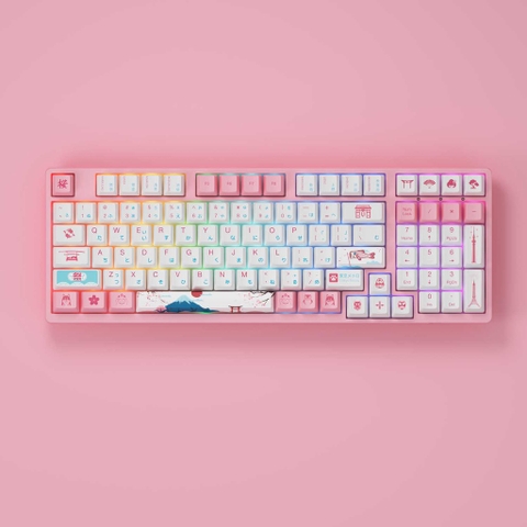 Bàn phím cơ AKKO 3098B Multi-modes World Tour Tokyo R2 (Hotswap / RGB / TTC Ace)