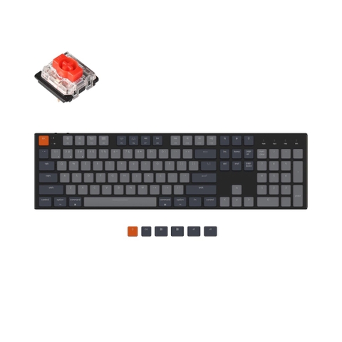 Bàn phím cơ keychron K5 có led RGB - kết nối không dây Bluetooth