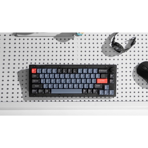 Bàn phím cơ Keychron V2 có núm Custom QMK (Hàng Chính Hãng)