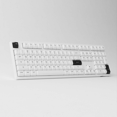 Bàn phím cơ AKKO 3108 RF Black on White / White on Black (2.4Ghz / AKKO sw v3) - Hàng Chính Hãng