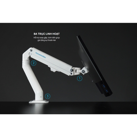 Giá Treo / ARM màn hình Human Motion T6 chuẩn Vesa (Hàng Chính Hãng)