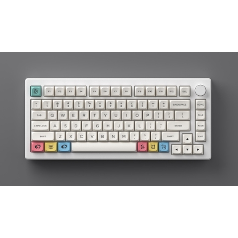 Bộ Keycap AKKO CREAM (PBT Double-Shot / MDA profile / 282 nút)