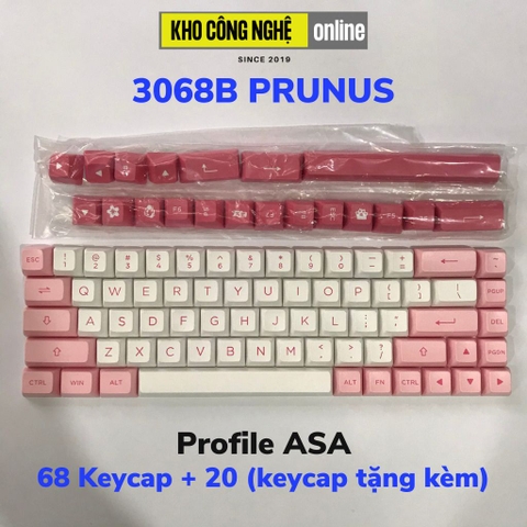 Bộ nút, keycap thay cho bàn phím cơ chất liệu nhựa ABS và nhựa PBT