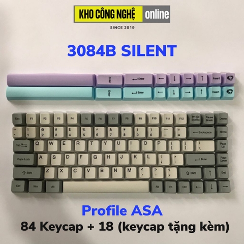 Bộ nút, keycap thay cho bàn phím cơ chất liệu nhựa ABS và nhựa PBT