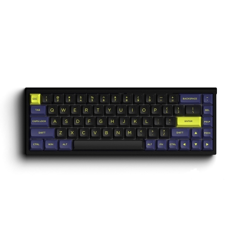FL680 - Bàn phím cơ FL-Esports FL680 SAM Night Black / Peach / Aqua Green / Purple / Banana (Hàng Chính Hãng)