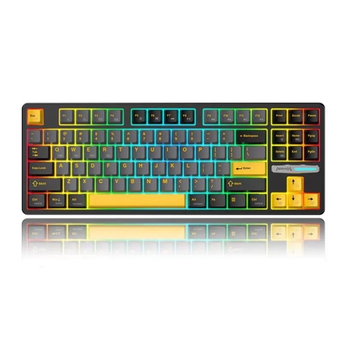 MONKA 3087 - Bàn phím cơ MONKA 3087 Không Dây, Led RGB, Kết Nối 3 Modes